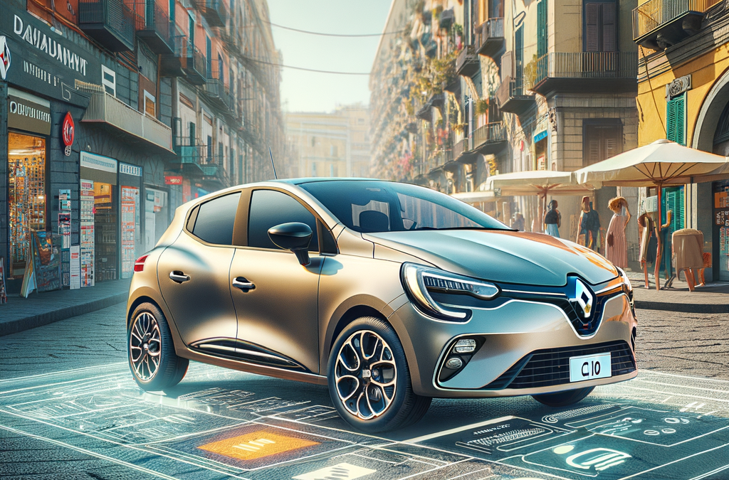 “Noleggio Facile della Nuova Renault Clio con Autonoleggio Napoli”