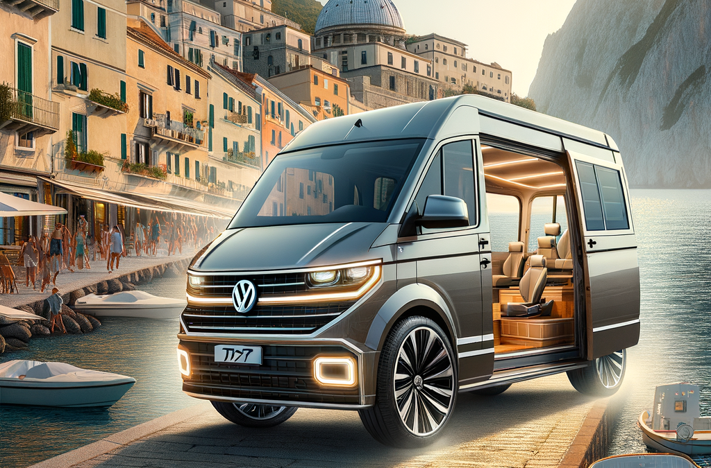“VW Multivan T7 ora per Noleggio Van a Napoli: Massima Flessibilità”