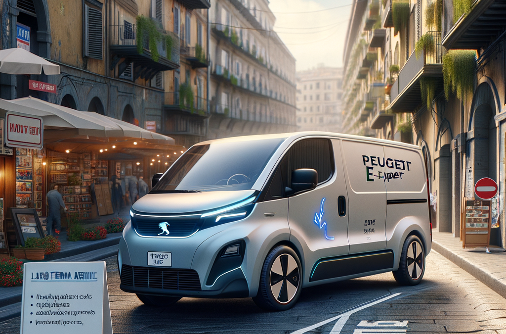 “Noleggio Furgoni a Napoli: Scopri il Nuovo Peugeot e-Expert”